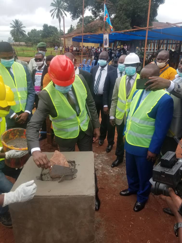 Sud-Ubangi : début de la construction du bâtiment de l’Assemblée provinciale