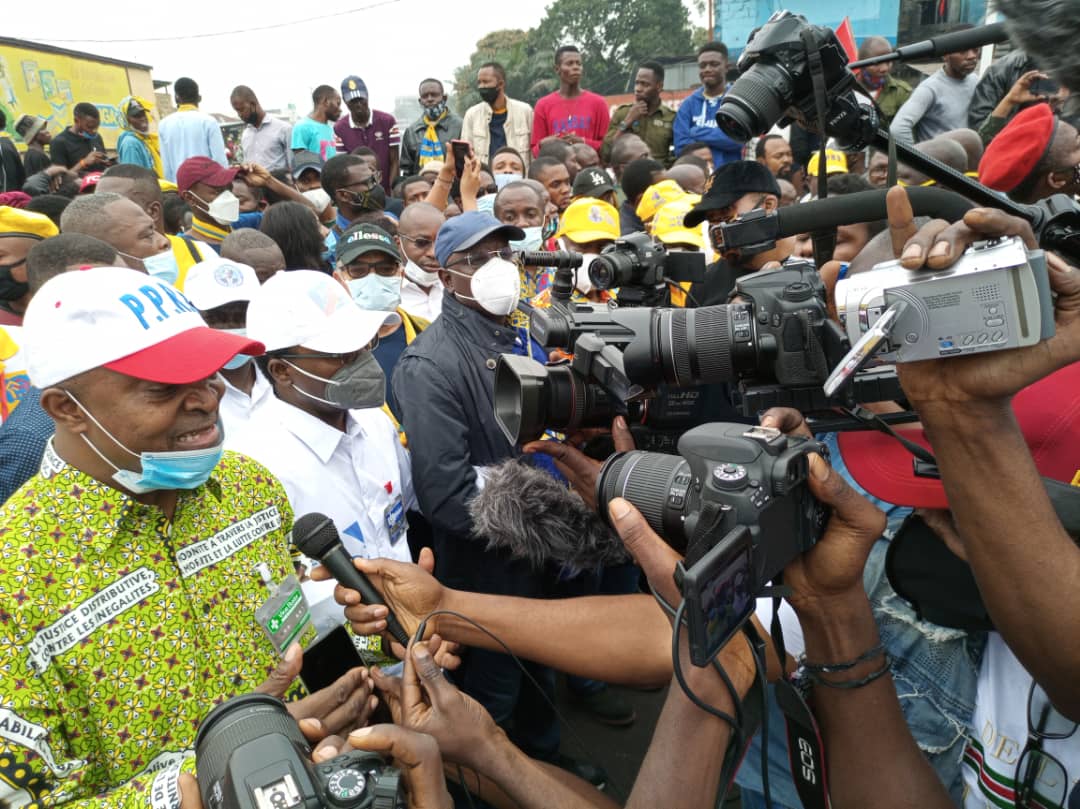 Kinshasa-Marche FCC : ” De plus en plus il y a dérive dictatoriale…Un Nous marchons pour l’État de Droit ” [Ramazani Shadary]
