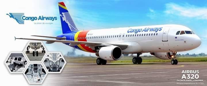 Congo Airways reprend ses vols le 15 Août : “tous les passagers n’ayant pas pu voyager suite à la Covid-19 seront reprogrammés sans aucune pénalité”