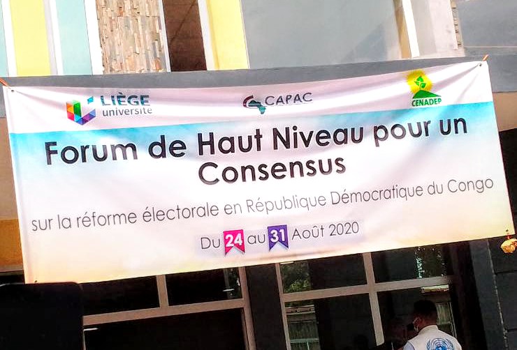 Urgent-RDC : les travaux du forum sur les réformes électorales de l’Université de Liège suspendus pour tenter d’obtenir la participation des FCC, AFDC-A et CACH