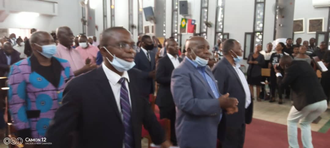La Communauté des Bashi vivant à Kinshasa (CINYABUGUMA) tient une messe pour le rétablissement de Vital KAMERHE, gravement malade