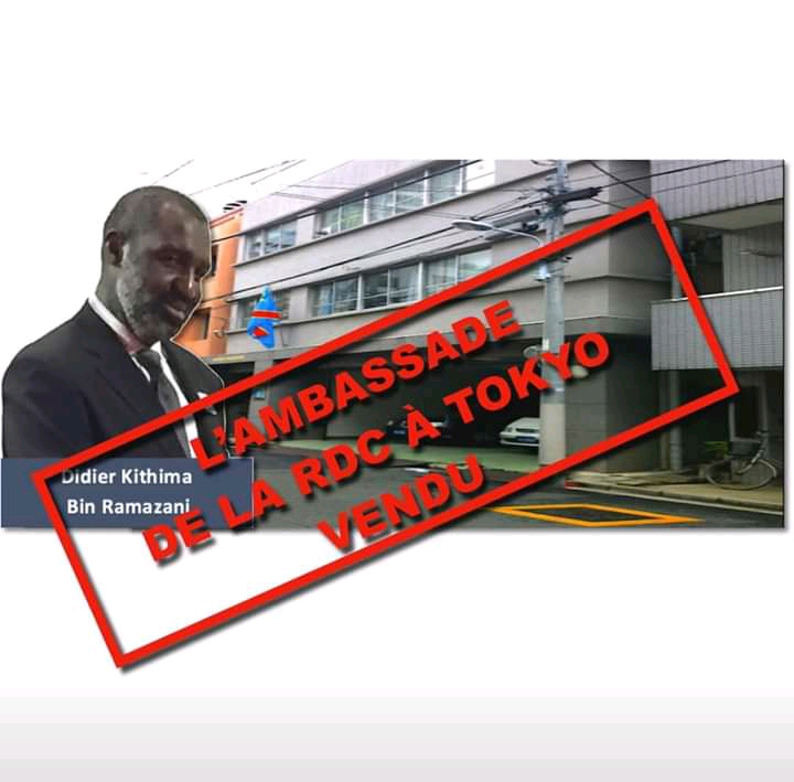 Affaires étrangères: Scandale oublié de l’ambassade de la RDC à Tokyo (Japon)