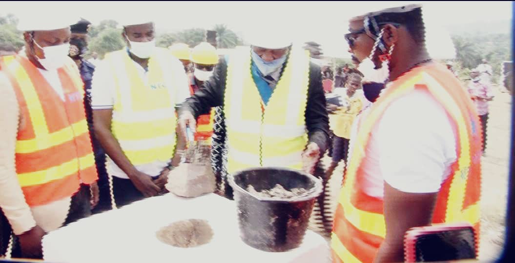 Kisenso : lancement des travaux de construction du centre d’encadrement et de professionnalisation des jeunes financés par l’ONG actionaid