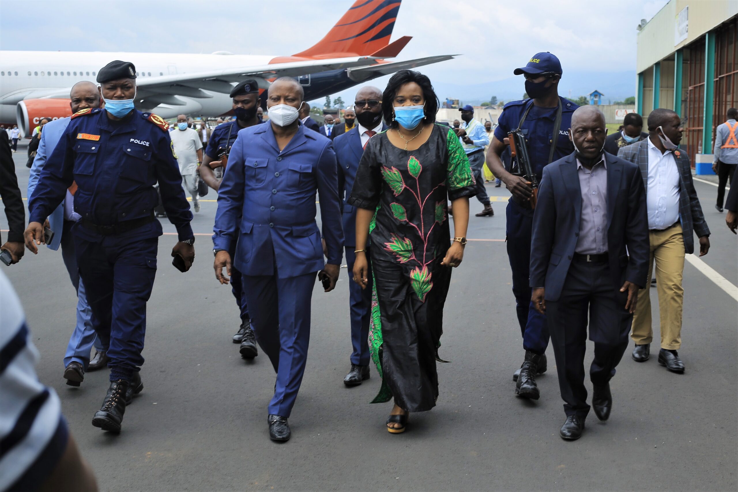 ETPS: La Ministre Claudine Ndusi à Goma pour l’inauguration du complexe ultra moderne de l’INPP