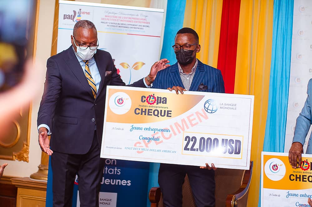 Matadi: 182 jeunes entrepreneurs lauréats du COPA bénéficient de fonds de démarrage et de croissance de leurs PME