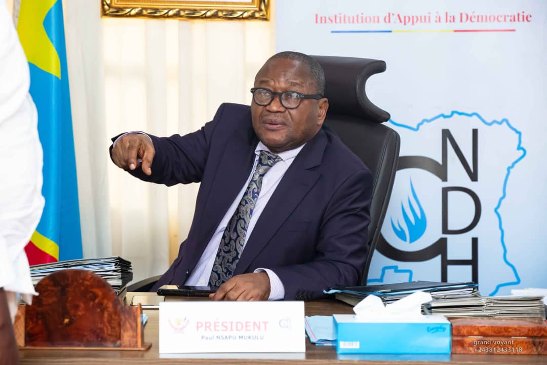 CNDH: le Conseil d’État rétablit Paul Nsapu Mukulu dans ses fonctions de Président de l’institution d’appui à la Démocratie