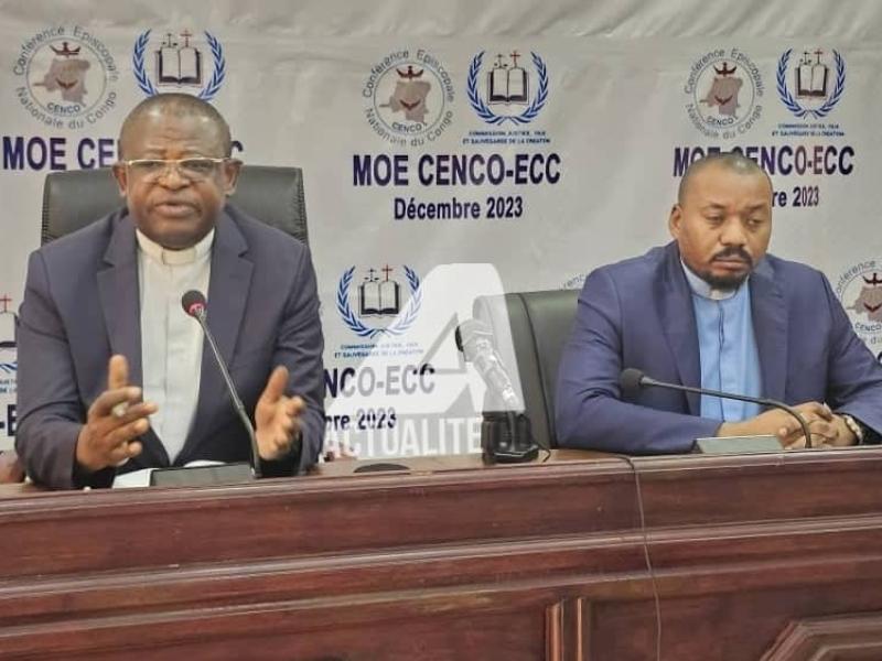 Elections 2023 : la CENCO et l’ECC invitent la CENI à faire la lumière sur des cas d’irrégularités recensés